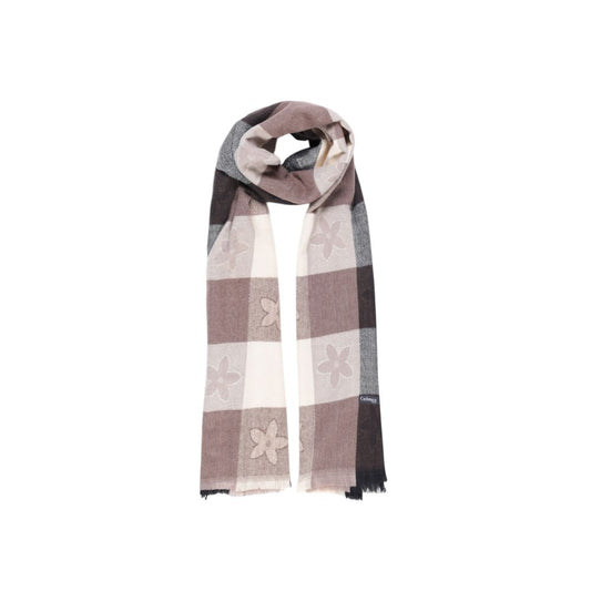 Gray Viscose Scarf