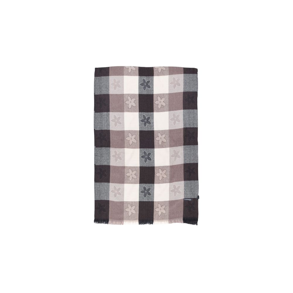 Gray Viscose Scarf