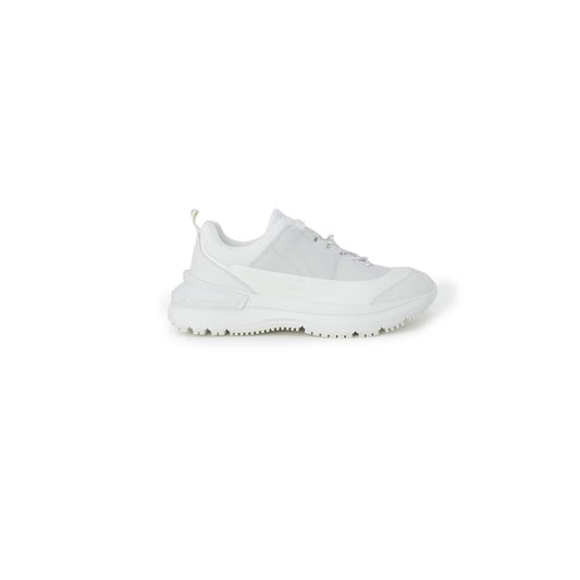 White Suede Leather Sneaker