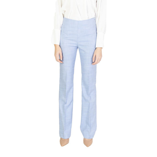 Blue Viscose Pant