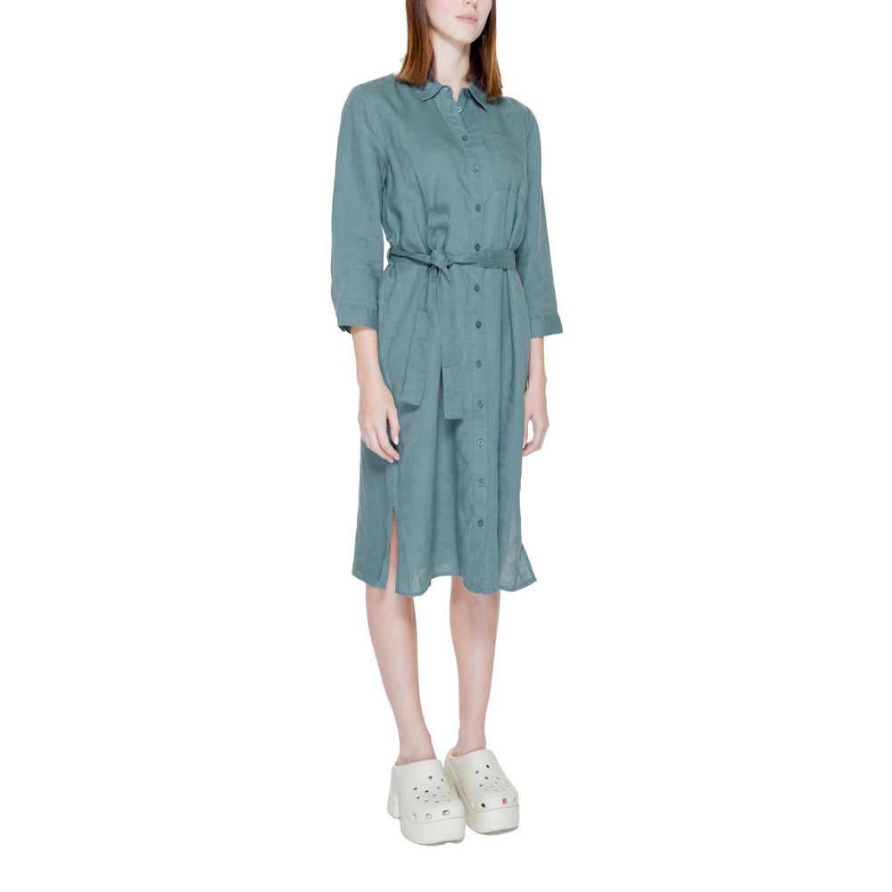 Green Linen Long