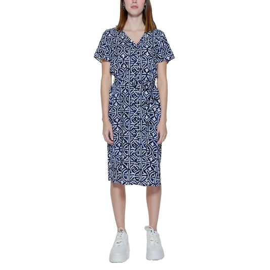 Blue Viscose Long