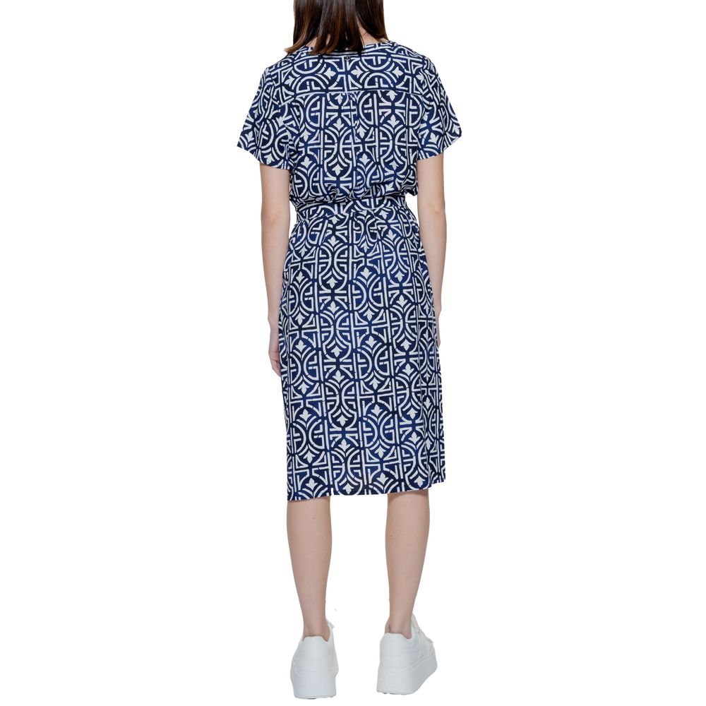 Blue Viscose Long