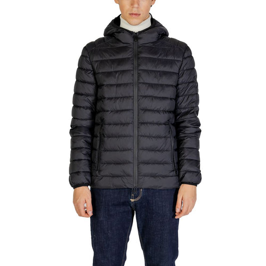 Black Polyamide Jackets & Coat