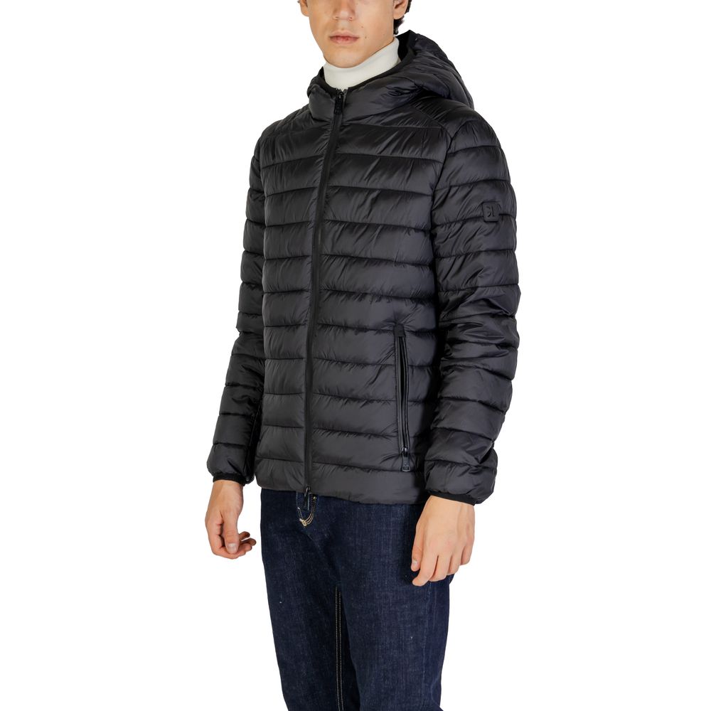 Black Polyamide Jackets & Coat
