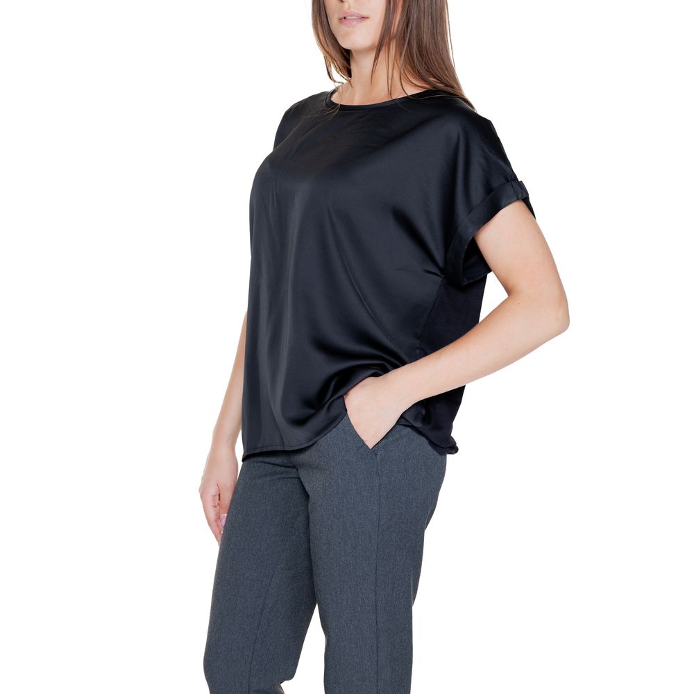 Black Cotton T-Shirt