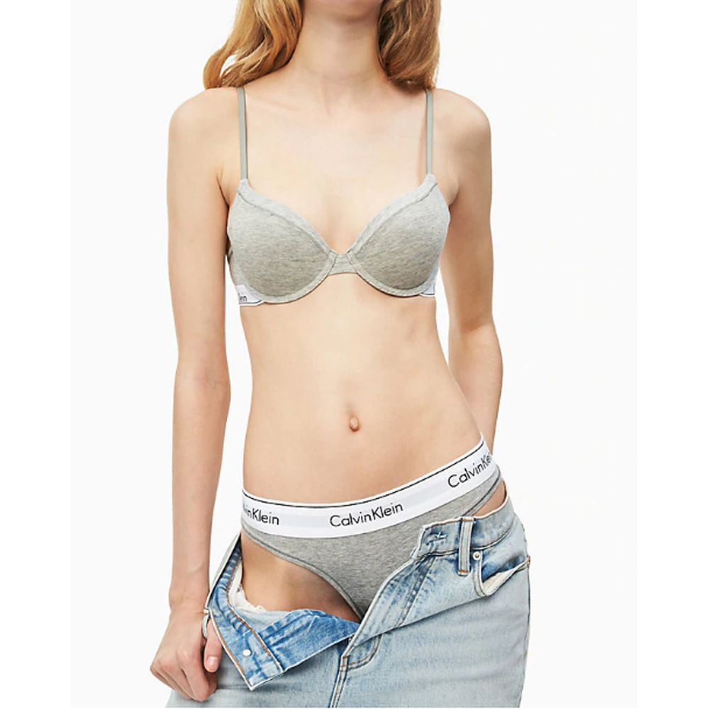 Gray Cotton Panty