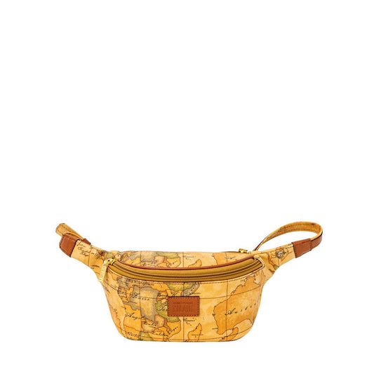 Beige Leather Belt Bag