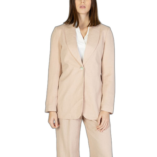 Pink Viscose Blazer