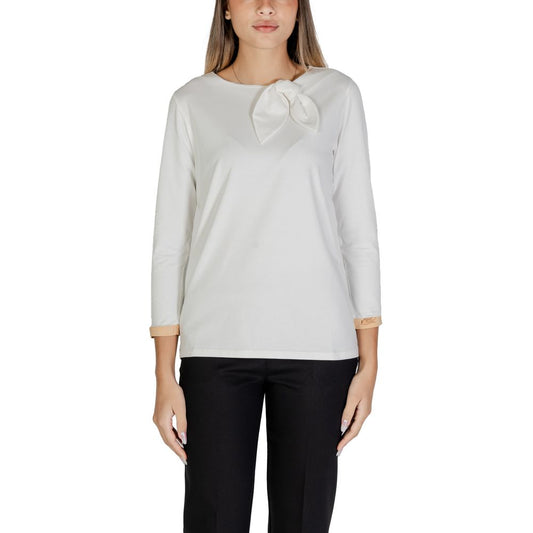 White Cotton Long Sleeve