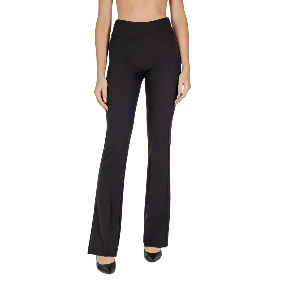 Black Polyester Pant