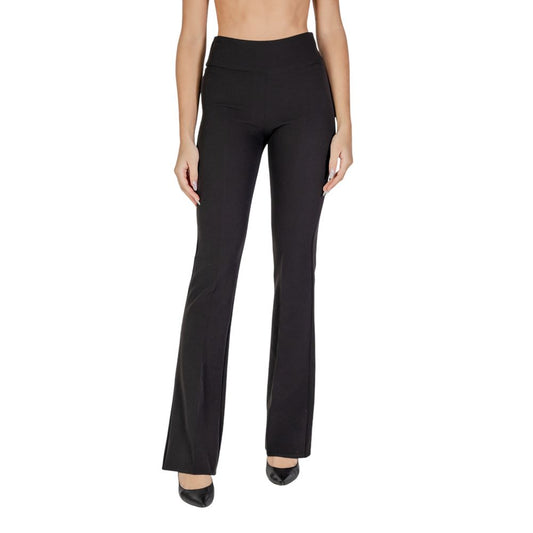 Black Polyester Pant