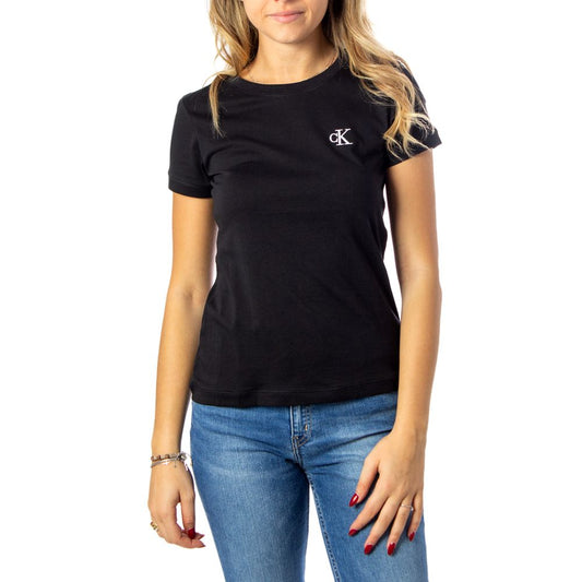 Black Cotton T-Shirt