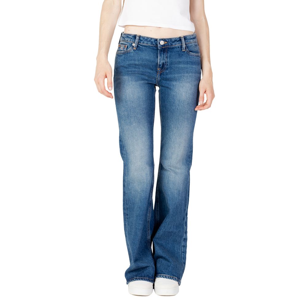 Blue Cotton Relaxed Fit Jean