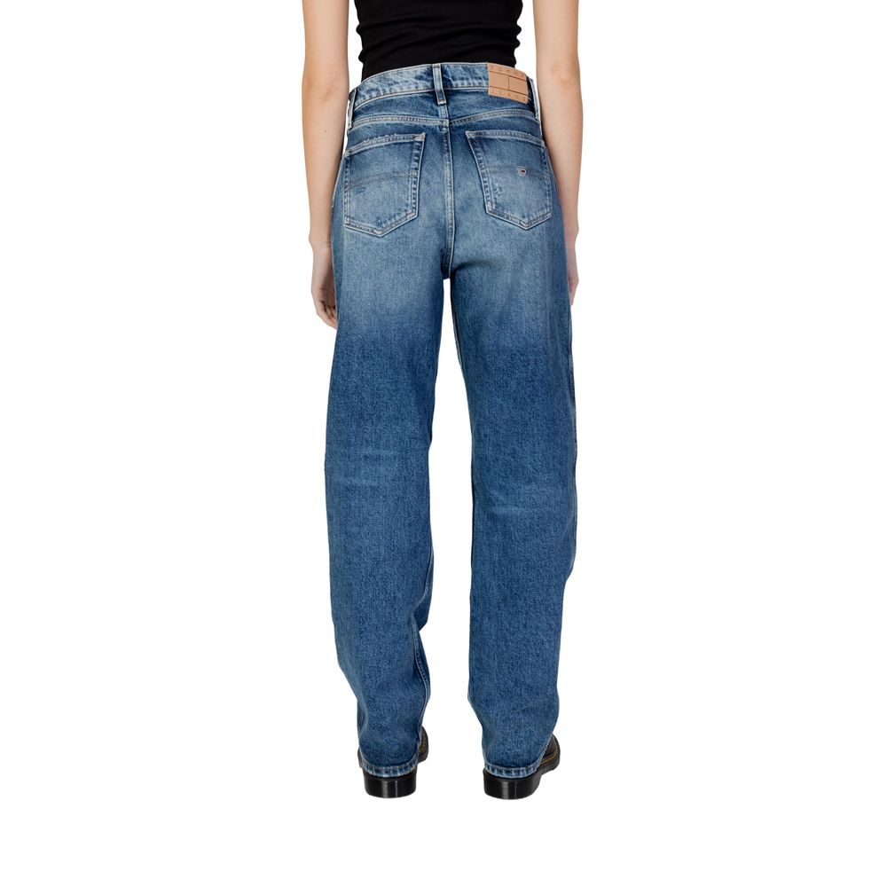 Blue Recycled Cotton Mom Jean