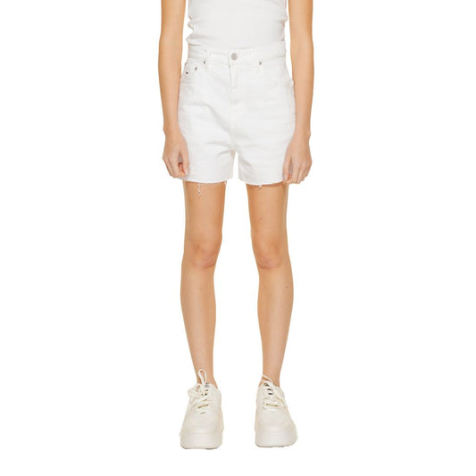 White Recycled Cotton Short