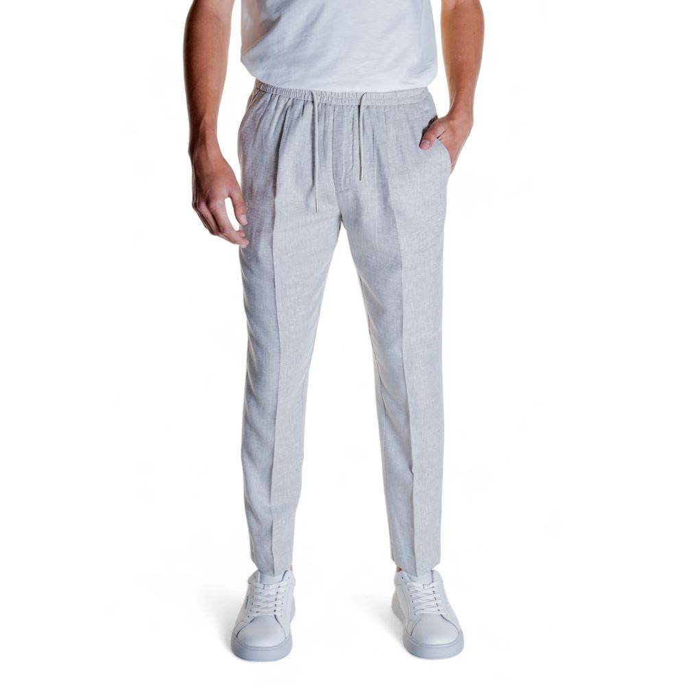 Beige Linen Pant