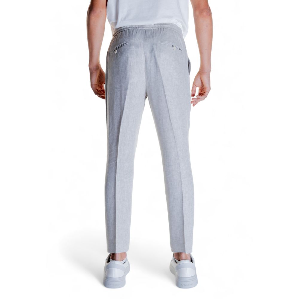 Beige Linen Pant