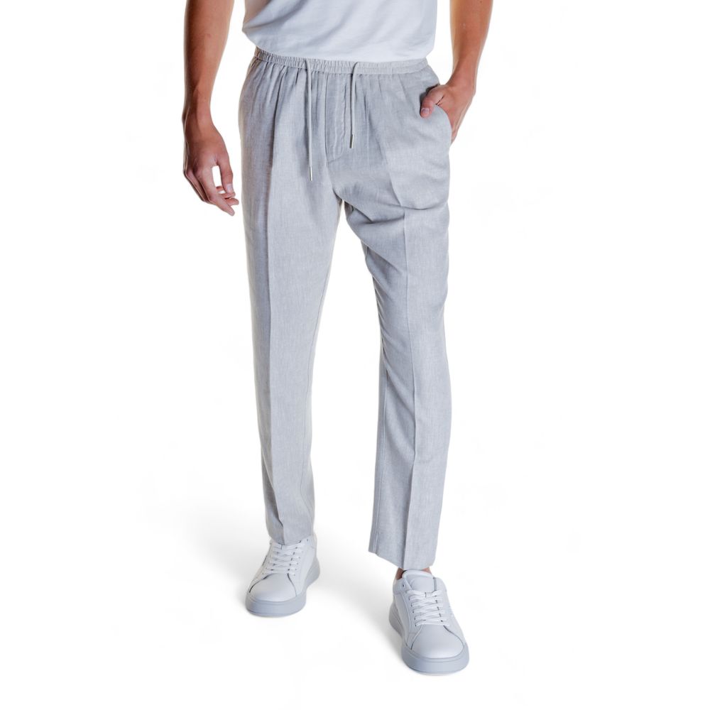 Beige Linen Pant