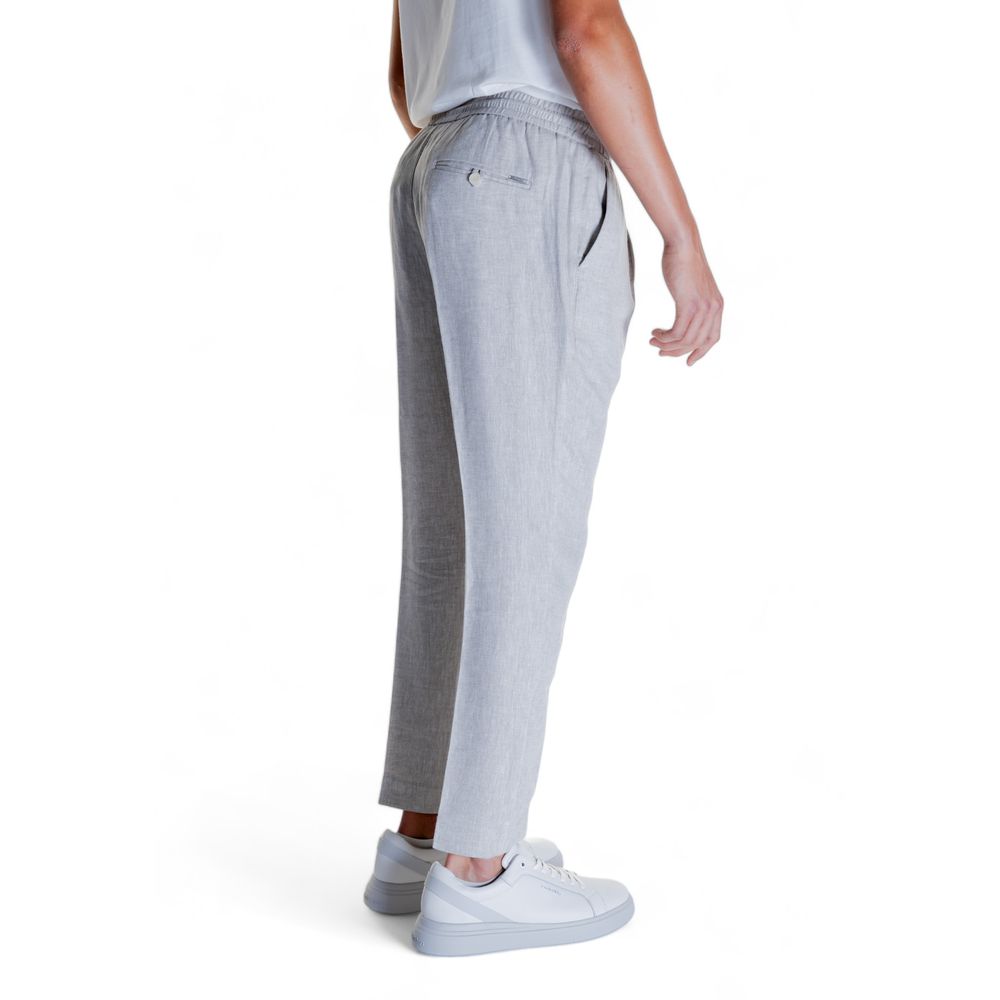 Beige Linen Pant