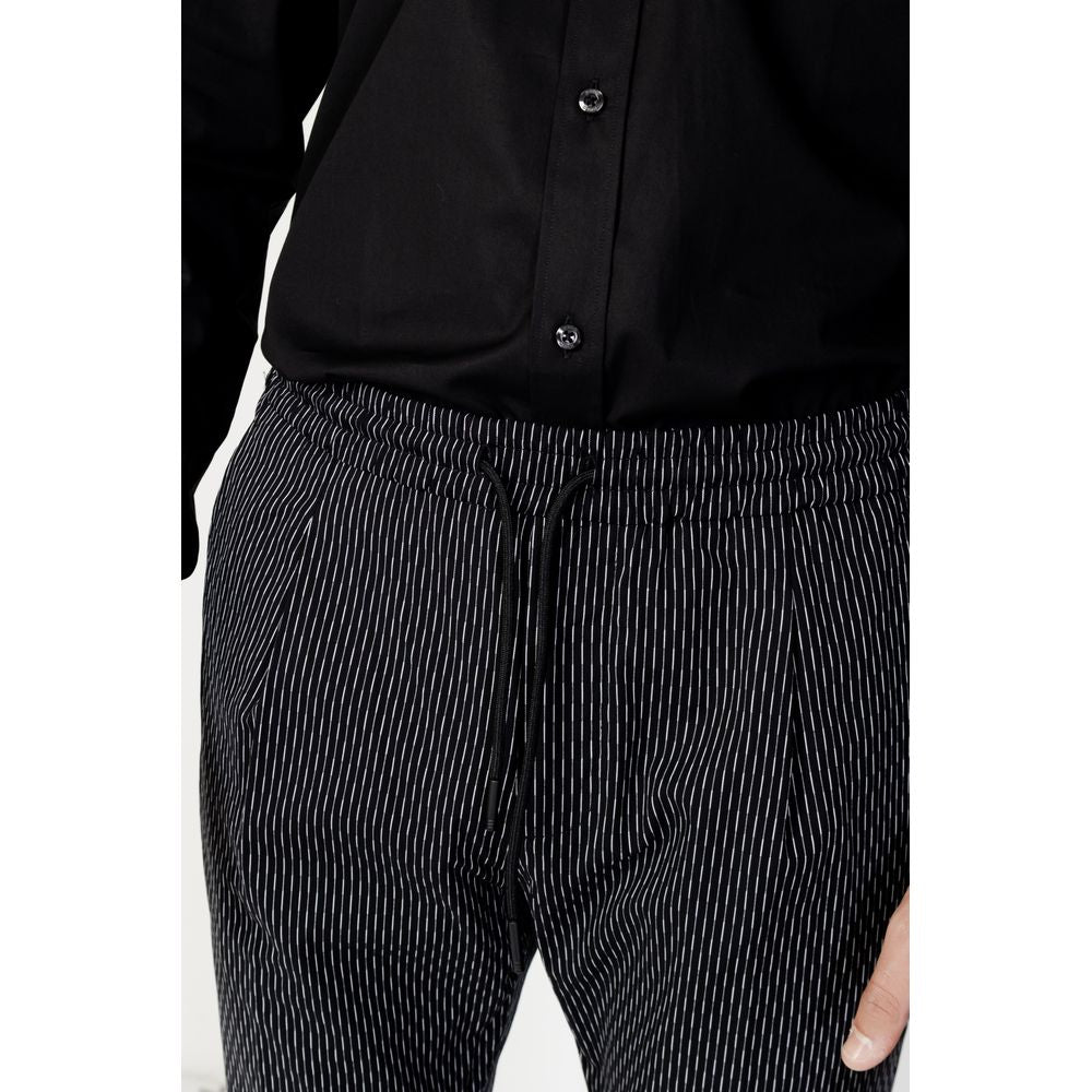 Black Cotton Pant