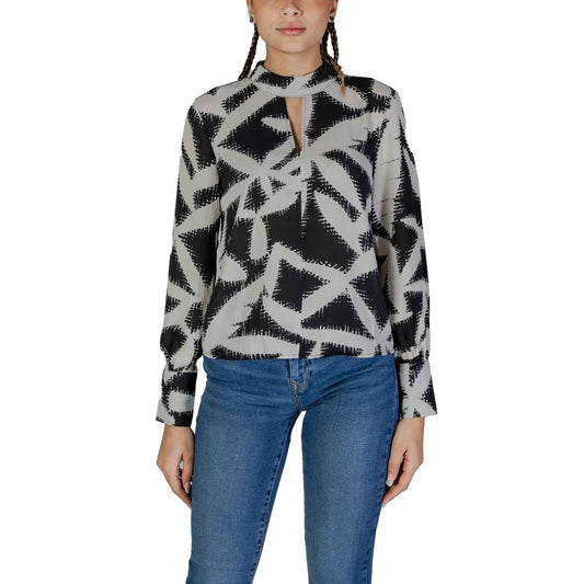 Orange Recycled Polyester Blouse
