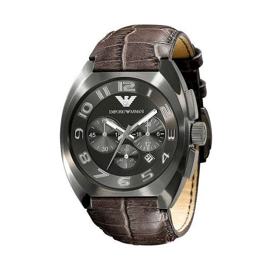 Brown Cowhide Watch