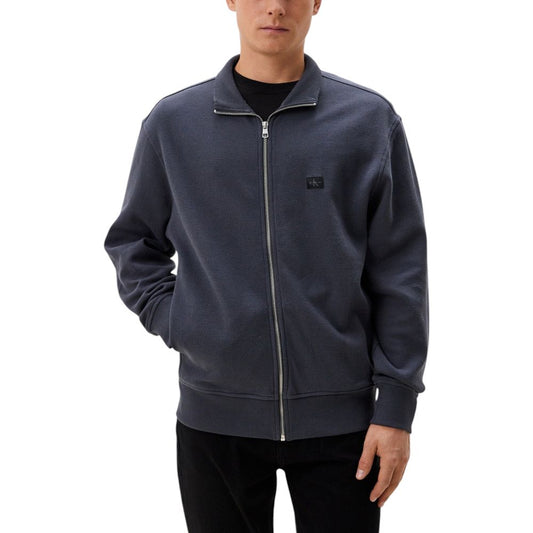 Gray Recycled Cotton Cardigan