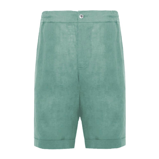Green Linen Short