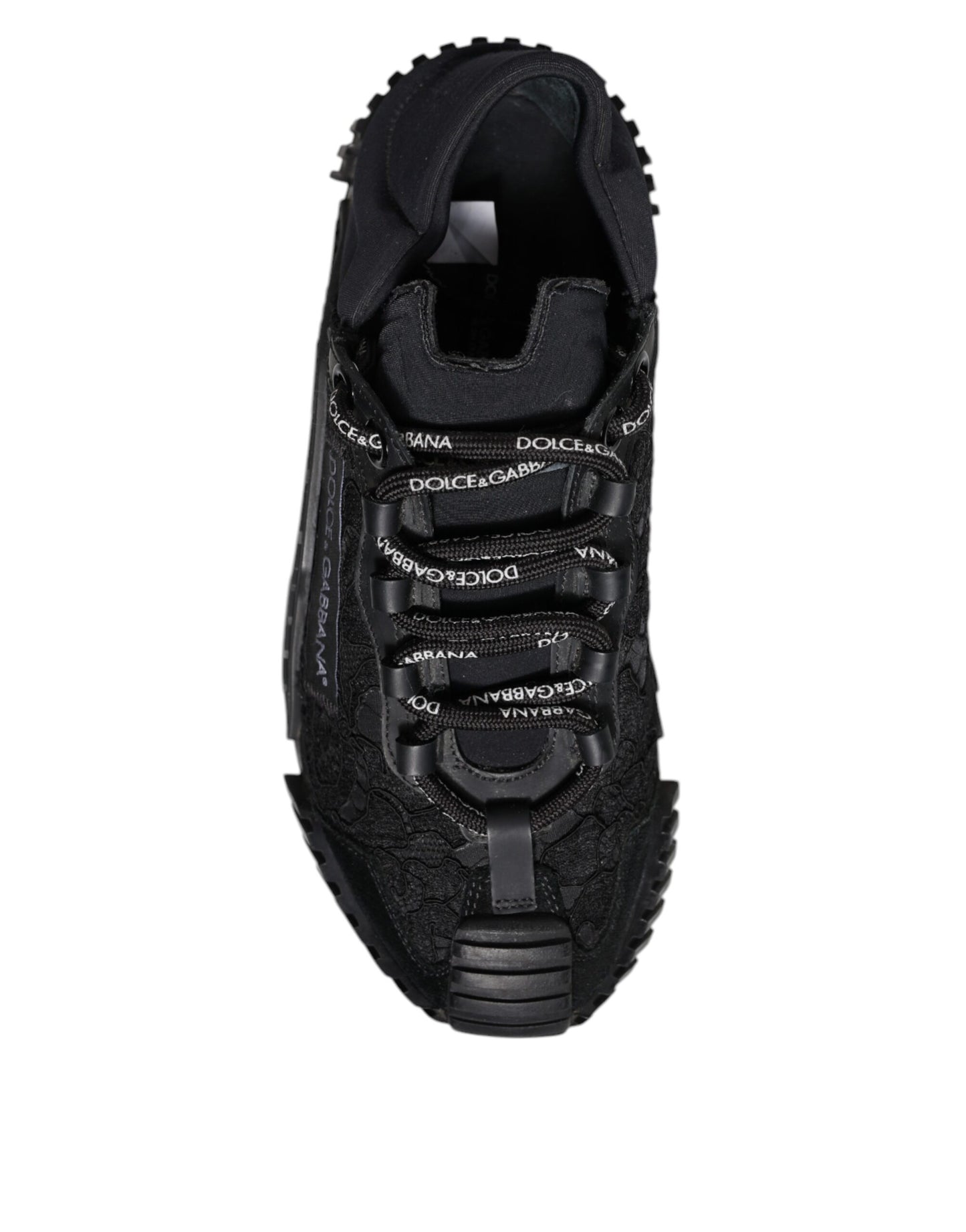 Black Nylon Low Top NS1 Sneakers Shoes