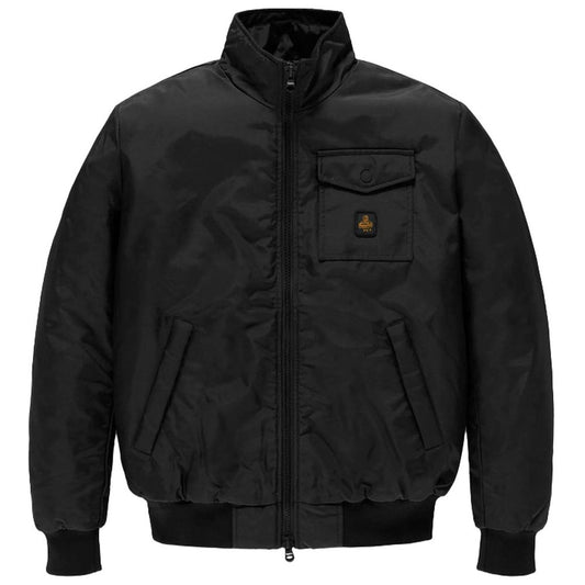 Black Nylon Men's Jacket