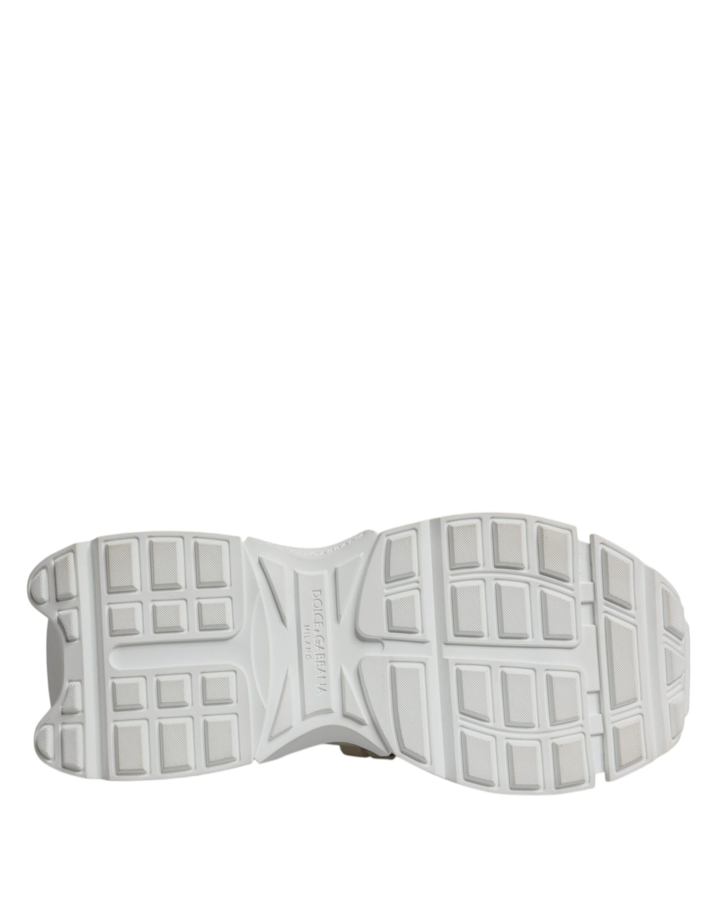 White Nylon Low Top Space Sneakers Shoes