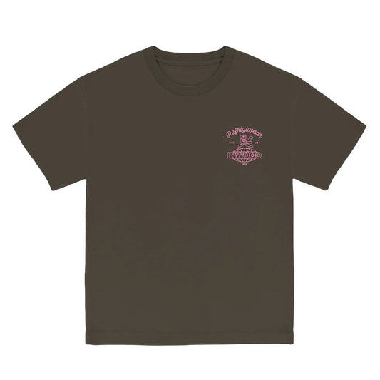 Brown Cotton T-Shirt
