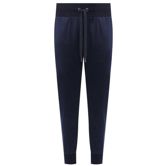 Blue Silk Jeans & Pant