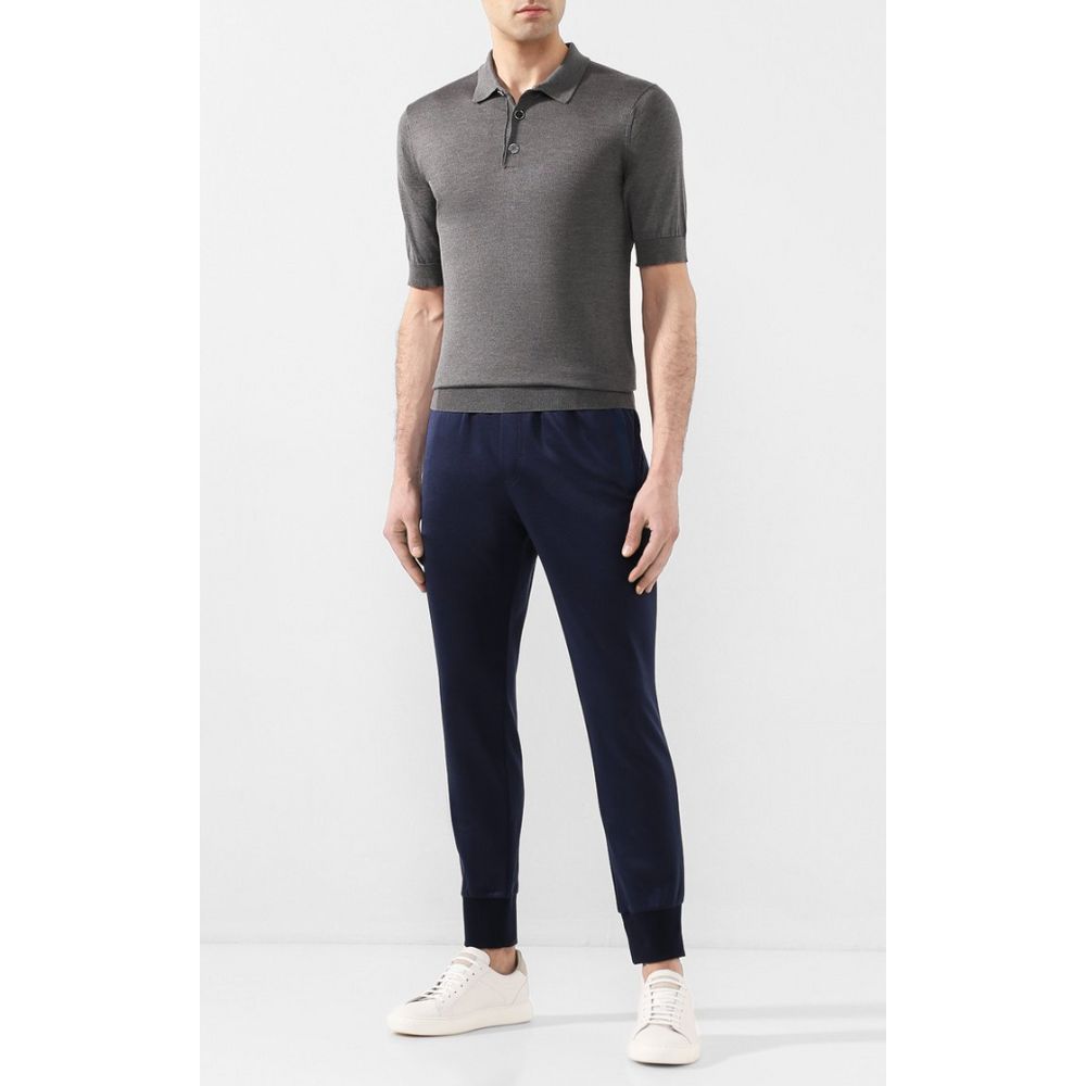 Blue Silk Jeans & Pant