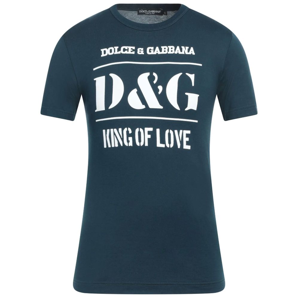 Blue Cotton T-Shirt