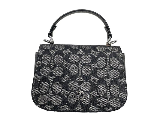 Lysa Top Handle Bag Crossbody Gun Metal