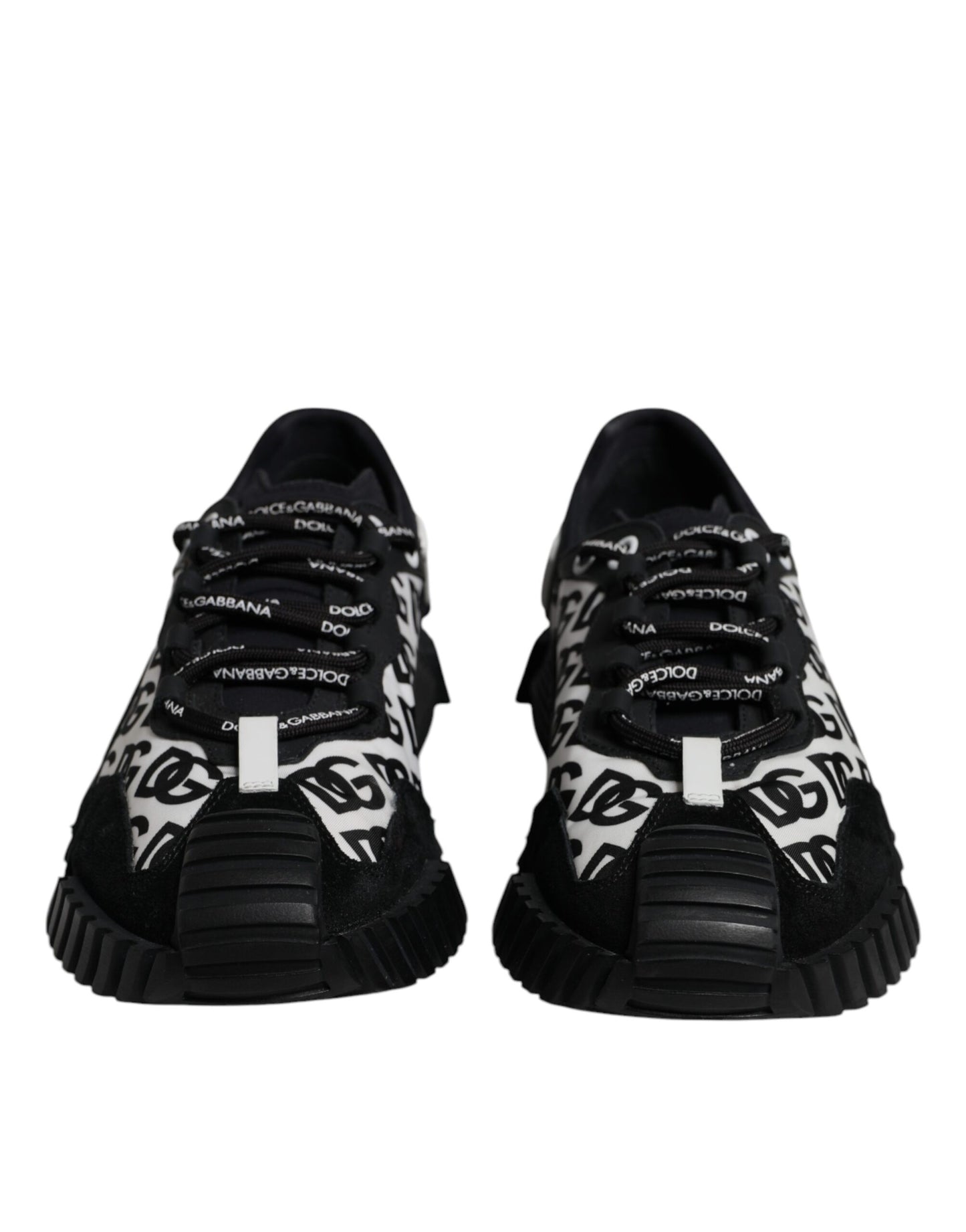 Black Logo Lace Up Low Top NS1 Sneakers Shoes