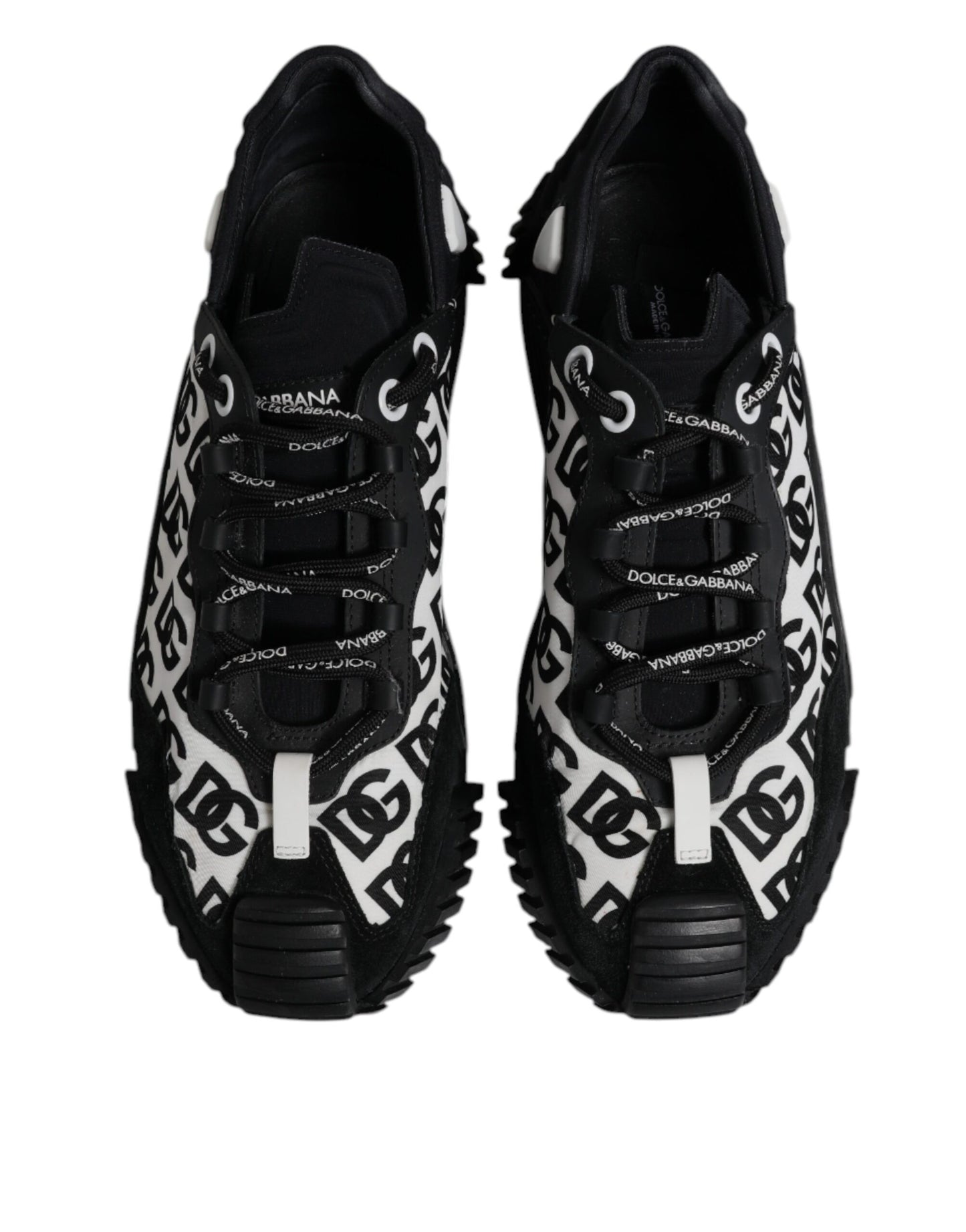 Black Logo Lace Up Low Top NS1 Sneakers Shoes