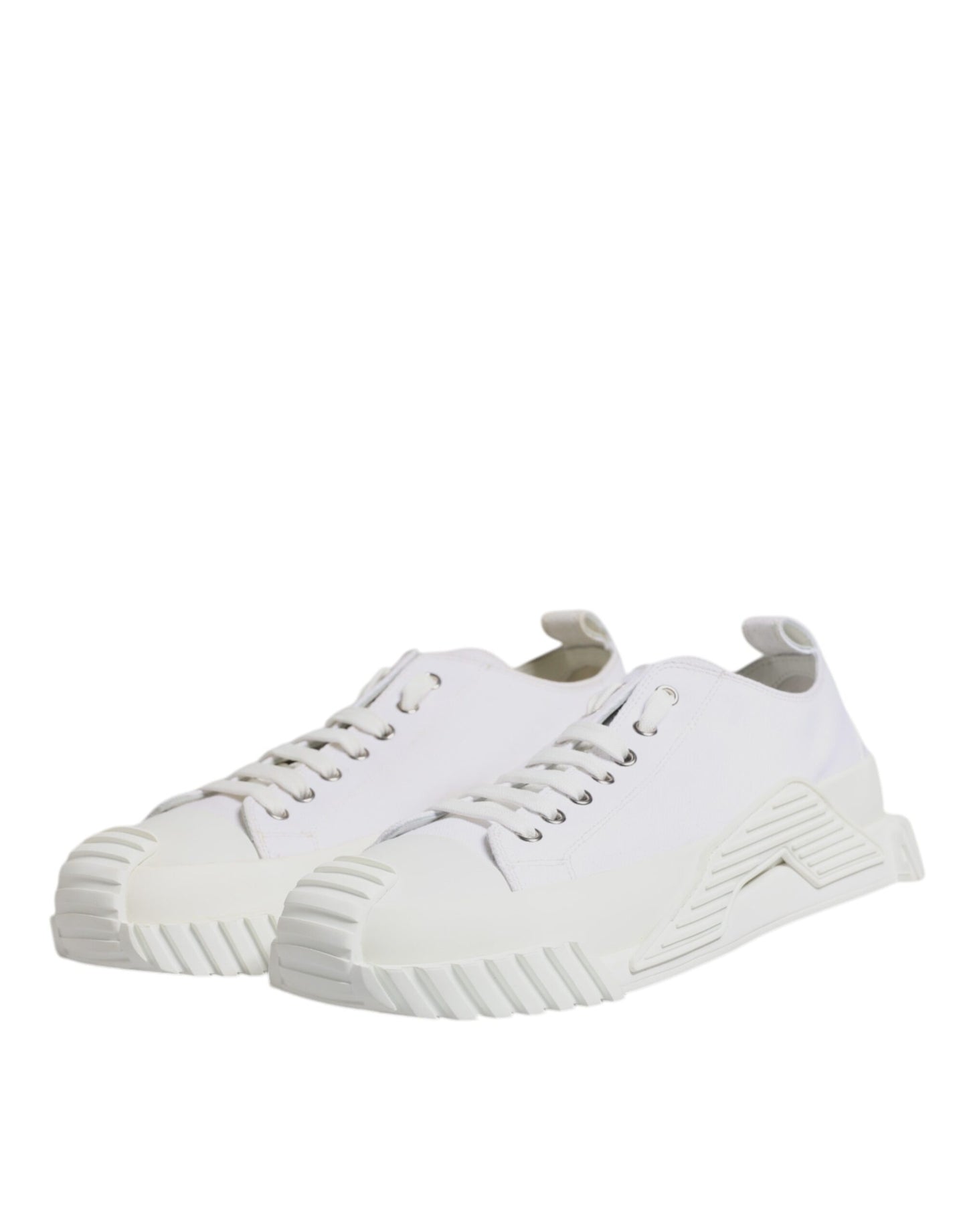 White Leather Low Top NS1 Sneakers Shoes