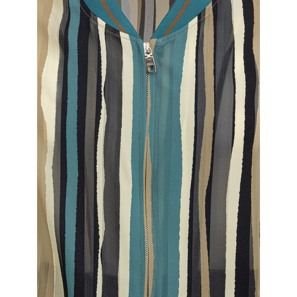 Multicolor Viscose Jackets & Coat