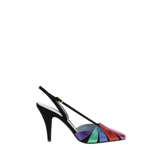 Foliefoliage slingback Pumps