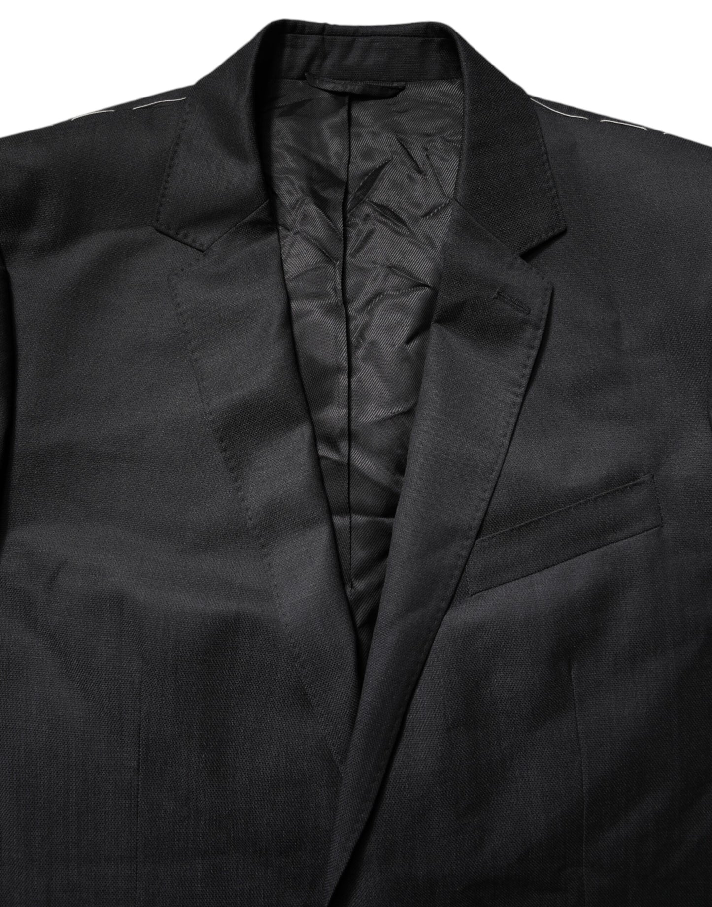 Black Single Breasted Men Coat MARTINI Blazer