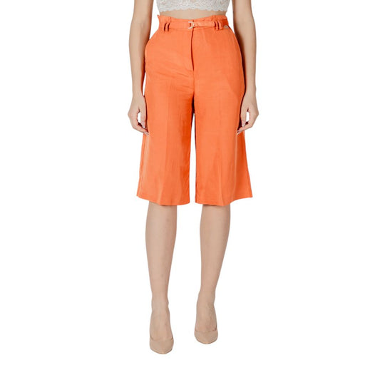 Orange Lyocell Short