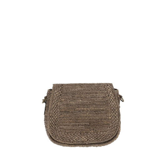 Tia Raffia Shoulder Bag