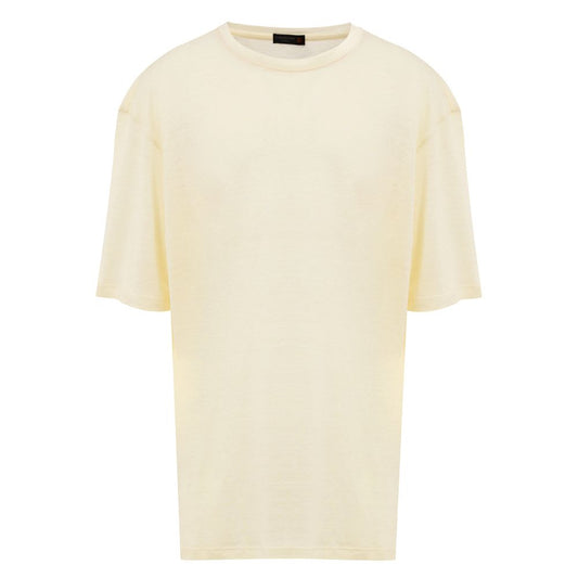 Yellow Linen T-Shirt