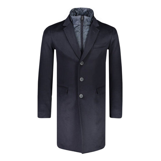 Blue Cashmere Men Jacket