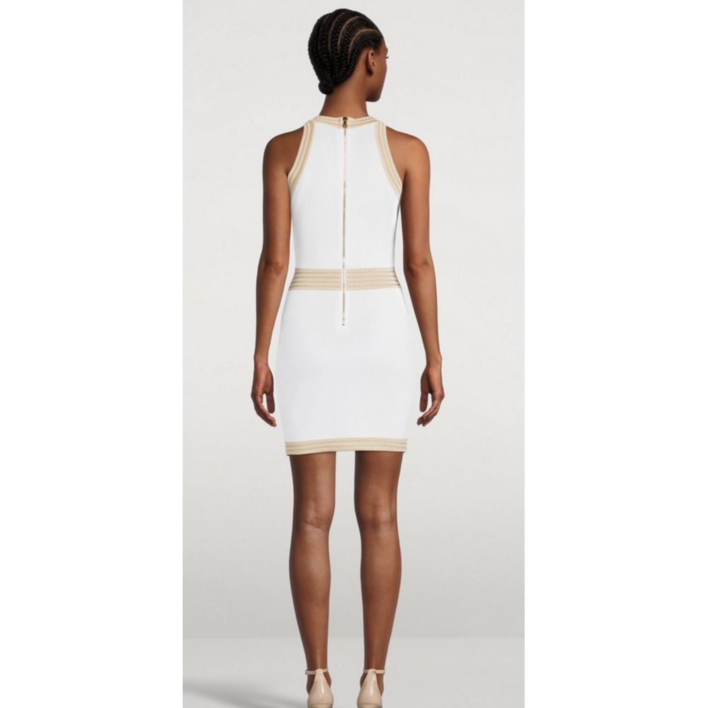 White Viscose Women Dress