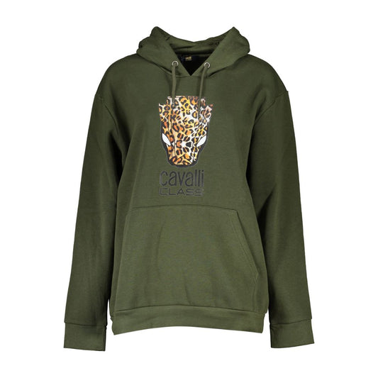 Green Cotton Women Sweater
