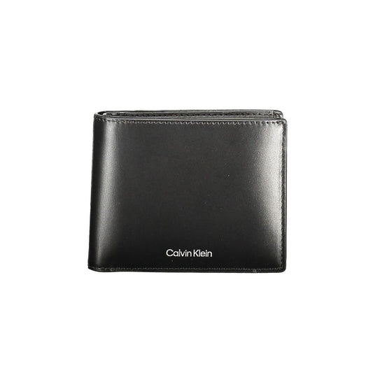 Black Leather Men Wallet
